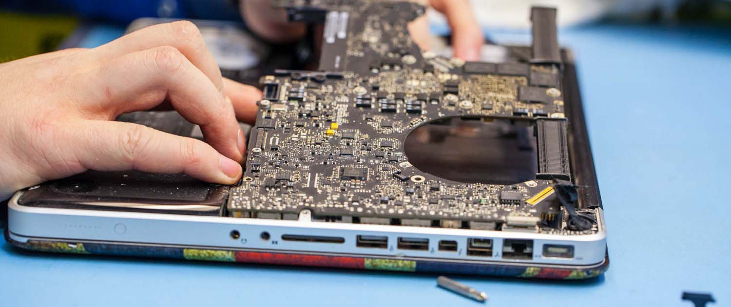 Замена или ремонт видеочипа ноутбука Apple MacBook в Курчатове