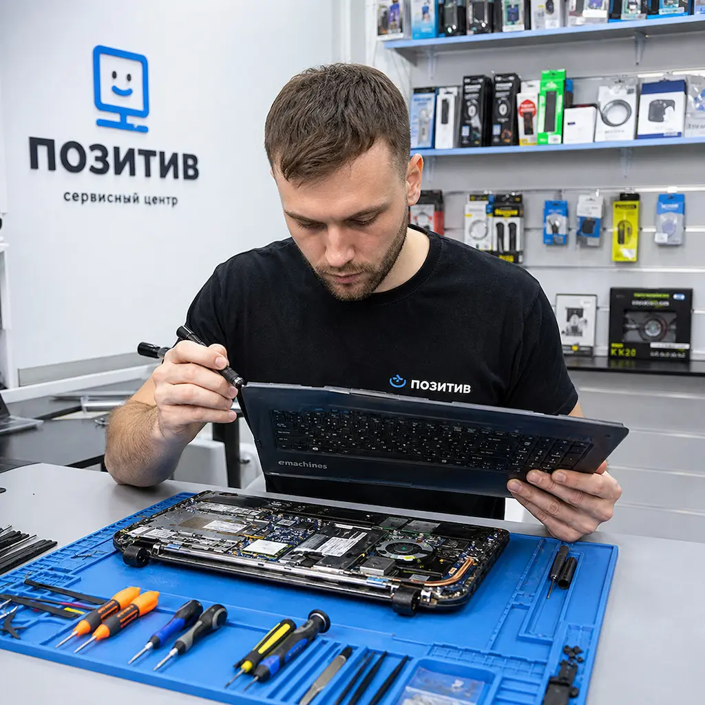 заменить клавиатуру на ноутбуке Emachines в Курчатове