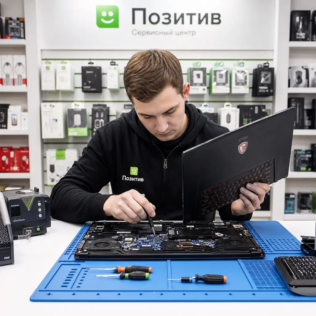 заменить клавиатуру на ноутбуке MSI в Курчатове