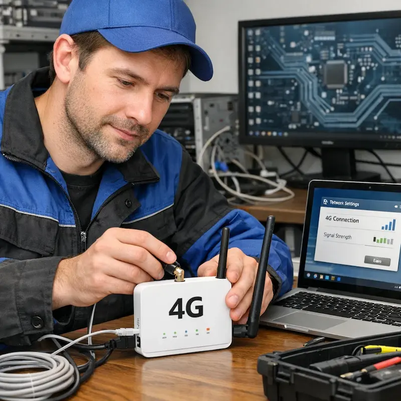 Настройка 4G модема в Курчатове