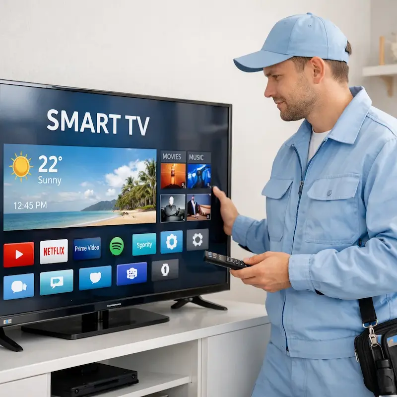 Настройка Smart TV в Курчатове