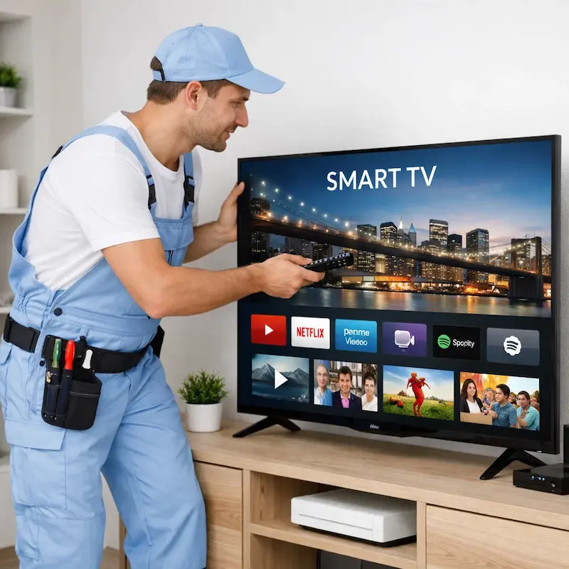 Как вызвать мастера для настройки Smart TV в Курчатове