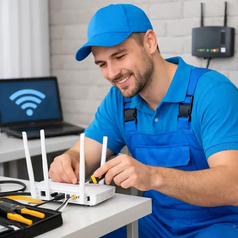 Настройка Wi - Fi в Курчатове