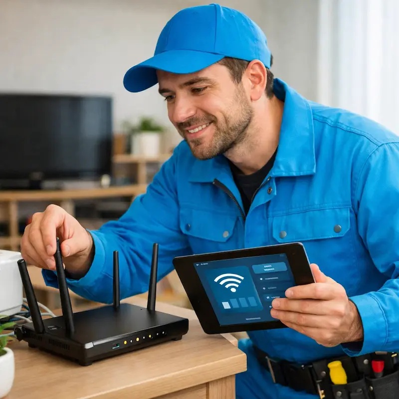 Настройка Wi-Fi для квартиры, дома и офиса в Курчатове