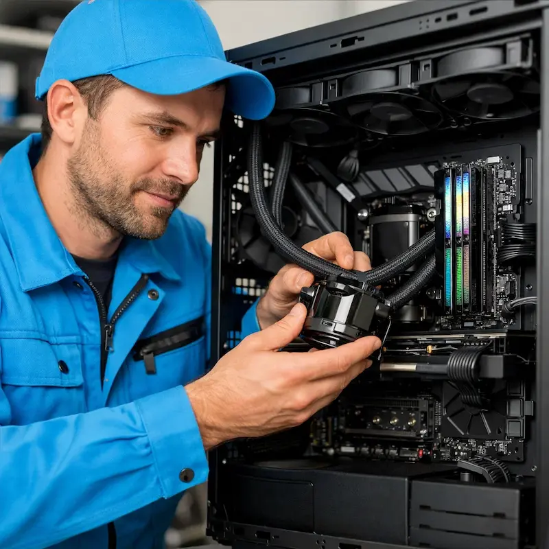 Установка СЖО на ПК в Курчатове