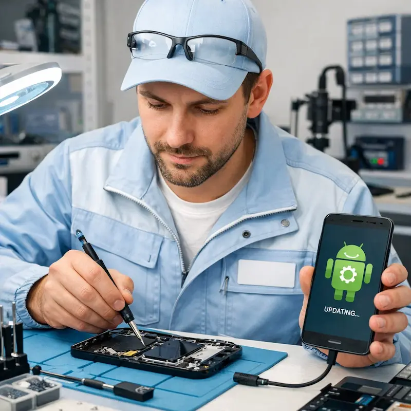 Настройка системы Android в Курчатове