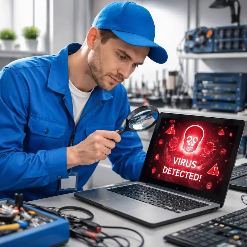 Поиск компьютерных вирусов в Курчатове